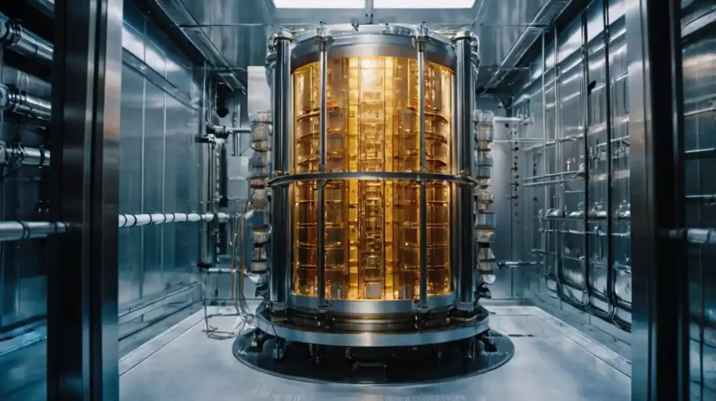 Quantum Computer in a Cryogenic Chamber